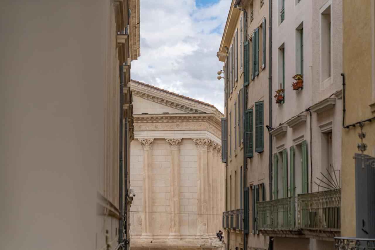 L'Elegance De La Pierre Au Pied De La Maison Carree - Une Nuit A Nîmes Exteriör bild